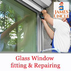Glass Window fitting & Repairing Mr. Subharthi Dutta in Khantura
